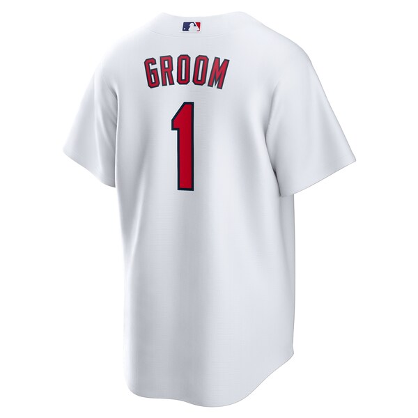 St. Louis Cardinals Nike #1 Groom Home Replica Jersey - White