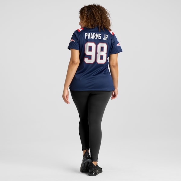 Jeremiah Pharms Jr. New England Patriots Nike Women's  Game Jersey -  Navy