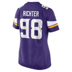 Bo Richter Minnesota Vikings Nike Women's Team Game Jersey -  Purple