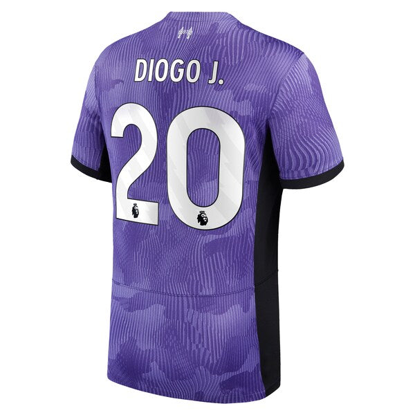 Diogo Jota Liverpool Nike 2023/24 Third Stadium Replica Player Jersey - Purple