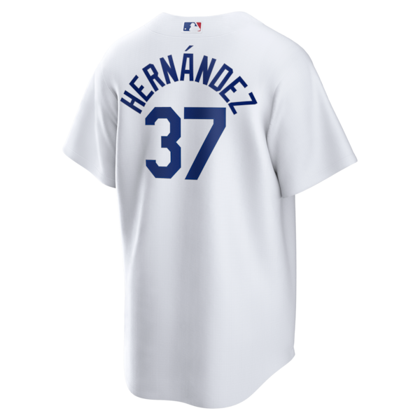 Teoscar Hernández Los Angeles Dodgers Nike Home 2025 World Series Champions Replica Jersey - White