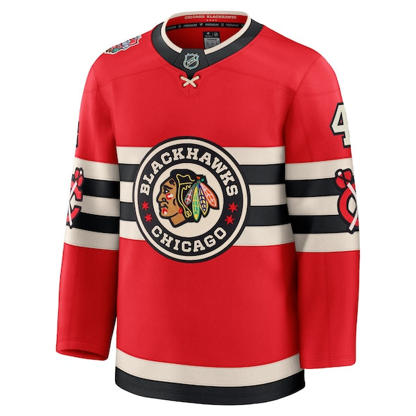 Seth Jones Chicago Blackhawks  2025 NHL Winter Classic Premium Player Jersey - Red