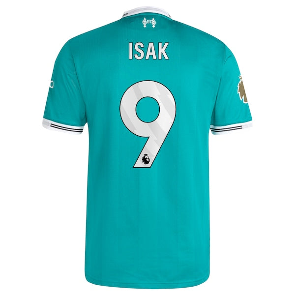 Alexander Isak Liverpool adidas 2025/26 Third Authentic Player Jersey - Green