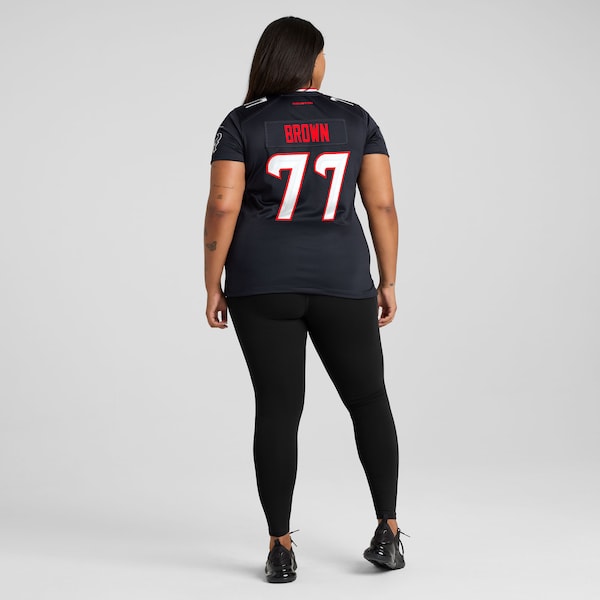Trenton Brown Houston Texans Nike Women's Team Game Jersey -  Navy