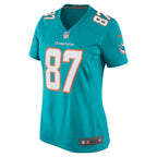 Freddie Swain Miami Dolphins Nike Women's  Game Jersey -  Aqua