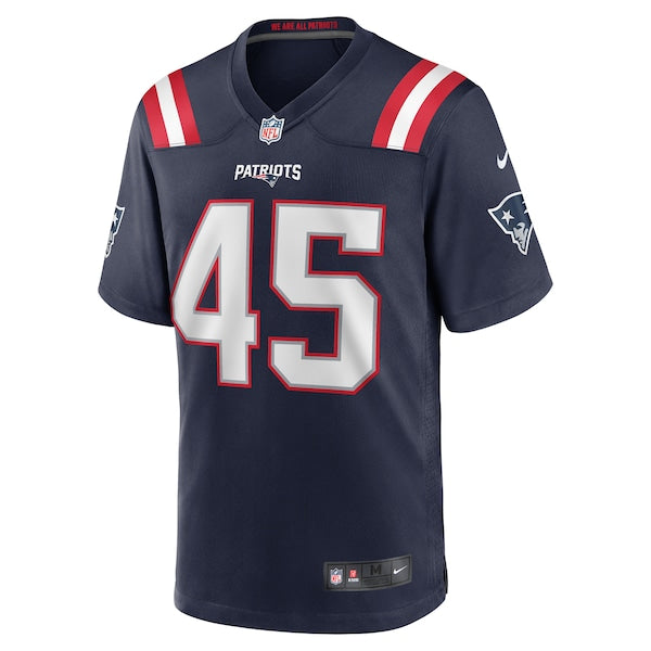 Monty Rice New England Patriots Nike  Game Jersey -  Navy