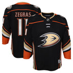 Trevor Zegras Anaheim Ducks Youth Home Premier Player Jersey - Black