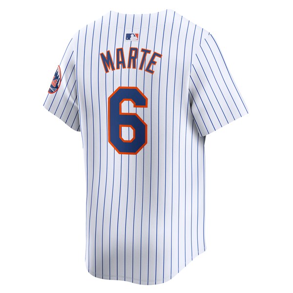 Starling Marte New York Mets Nike Home Limited Player Jersey - White