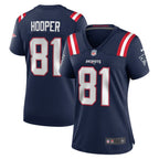 Austin Hooper New England Patriots Nike Women's  Game Jersey -  Navy