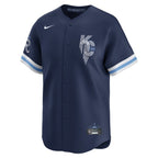 Kansas City Royals Nike City Connect Custom Limited Jersey - Navy