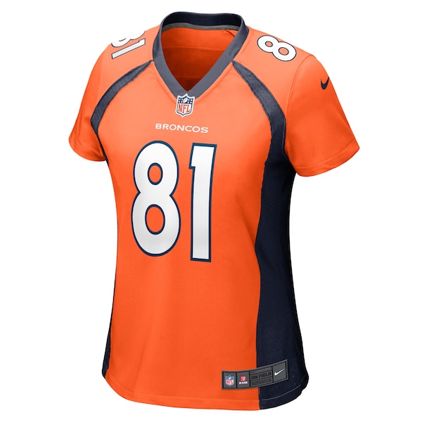 Tre'Quan Smith Denver Broncos Nike Women's  Game Jersey -  Orange