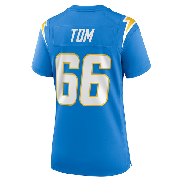 Cameron Tom Los Angeles Chargers Nike Women's  Game Jersey -  Powder Blue