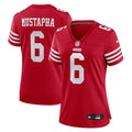 Malik Mustapha San Francisco 49ers Nike Women's  Game Jersey -  Scarlet