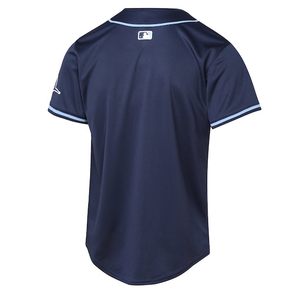 Tampa Bay Rays Youth Road Limited Jersey - Navy/Light Blue