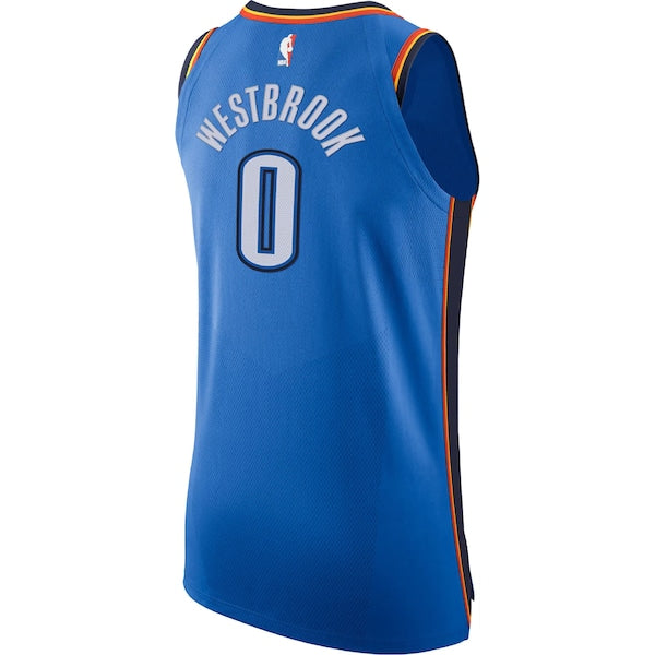 Russell Westbrook Oklahoma City Thunder Nike Authentic Player Jersey - Icon Edition - Blue