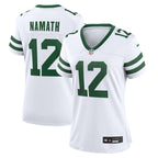 Joe Namath New York Jets Nike Women's Legacy Retired Player Game Jersey - White/Green