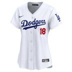 Yoshinobu Yamamoto Los Angeles Dodgers Nike Women's Home Limited Player Jersey - White