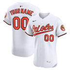 Baltimore Orioles Nike Home Elite Custom Jersey - White