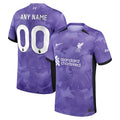 Liverpool Nike 2023/24 Third Stadium Replica Custom Jersey - Purple