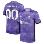 Liverpool Nike 2023/24 Third Stadium Replica Custom Jersey - Purple