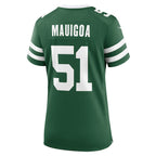 Francisco Mauigoa New York Jets Nike Women's Team Game Jersey - Legacy Green