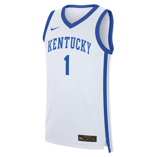 Devin Booker Kentucky Wildcats Nike Performance Replica Basketball Jersey - White