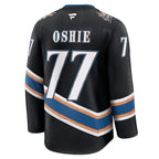 TJ Oshie Washington Capitals  Alternate 50th Anniversary Premium Jersey - Black/Red
