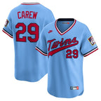 Rod Carew Minnesota Twins Nike Throwback Cooperstown Collection Limited Jersey - Light Blue