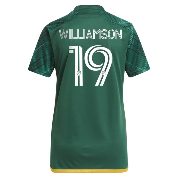 Eryk Williamson Portland Timbers adidas Women's 2024 Portland Plaid Kit Replica Jersey - Green