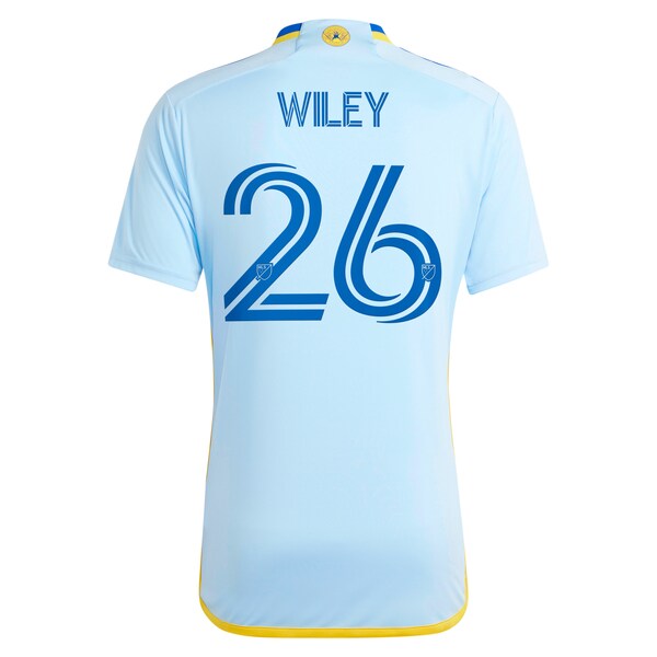 Caleb Wiley Atlanta United FC adidas 2024 The Resurgens Kit Replica Player Jersey - Light Blue