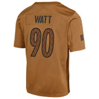 T.J. Watt Pittsburgh Steelers Nike Youth 2023 Salute To Service Limited Jersey - Brown
