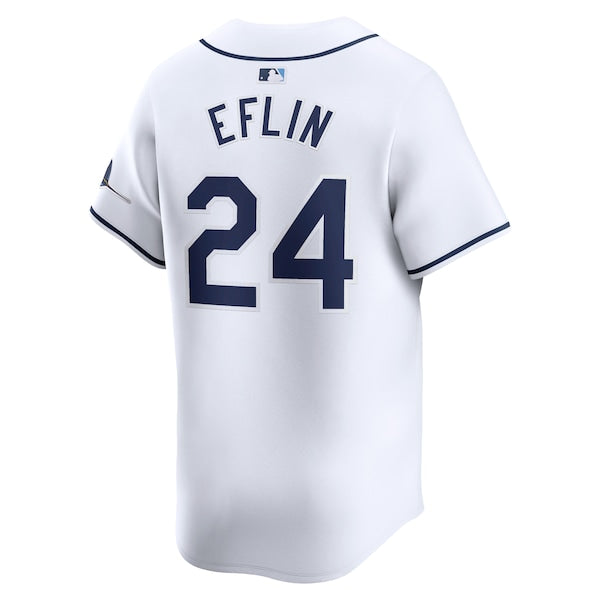 Zach Eflin Tampa Bay Rays Nike Home Limited Player Jersey - White