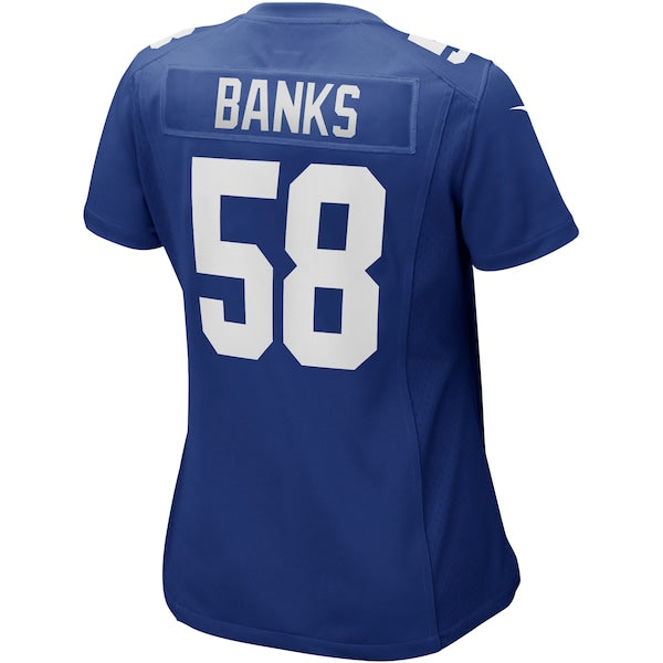 Carl Banks New York Giants Nike Women's Game Retired Player Jersey - Royal