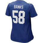 Carl Banks New York Giants Nike Women's Game Retired Player Jersey - Royal
