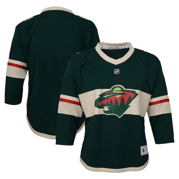 Minnesota Wild Youth Replica Jersey - Green