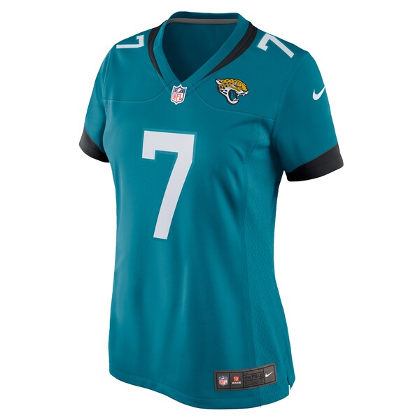 Byron Leftwich Jacksonville Jaguars Nike Women's Retired Player Game Jersey - Teal/Black