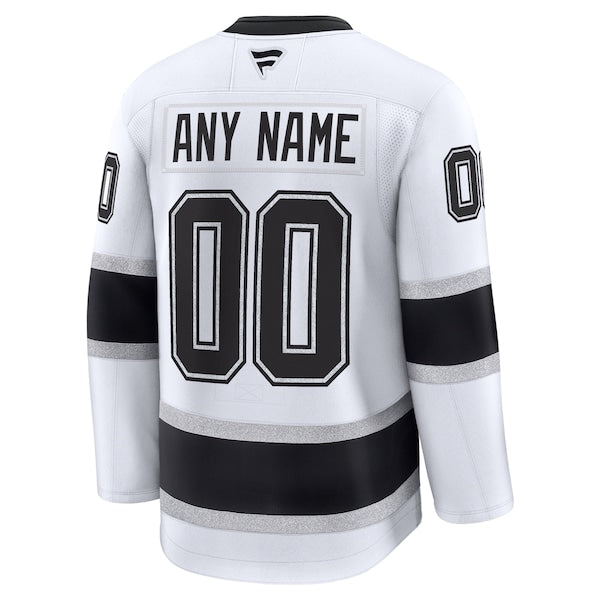 Los Angeles Kings  Away Premium Custom Jersey - White/Black