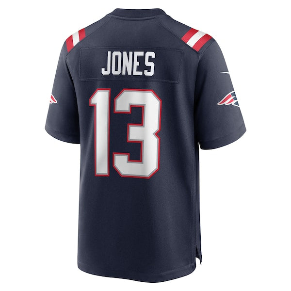 Jack Jones New England Patriots Nike Game Player Jersey - Navy/White