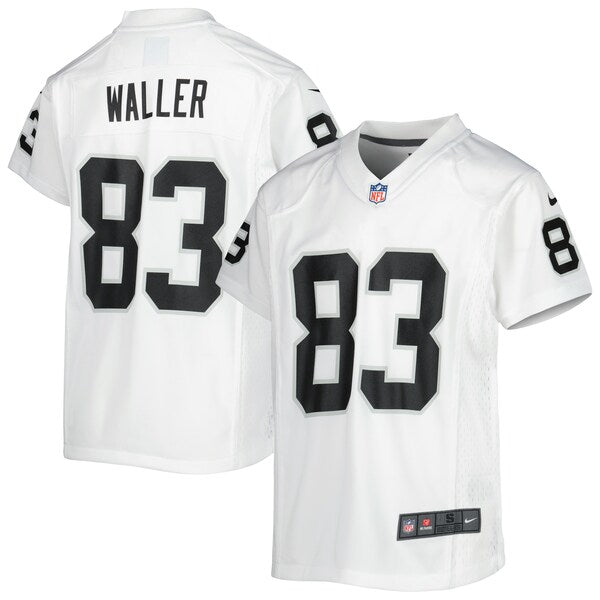 Darren Waller Las Vegas Raiders Nike Youth Game Jersey - White/Black