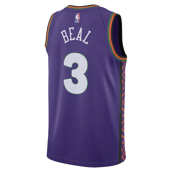 Bradley Beal Phoenix Suns Nike Unisex 2024/25 Swingman Player Jersey - City Edition - Purple