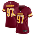 Eddie Goldman Washington Commanders Nike Women's Team Game Jersey -  Burgundy