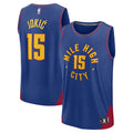 Nikola Jokic Denver Nuggets  Fast Break Replica Player Jersey - Statement Edition - Blue