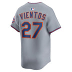 Mark Vientos New York Mets Nike All-Star Limited Jersey - Gray/Royal