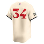 Nolan Ryan Texas Rangers Nike City Connect Limited Player Jersey - Natural