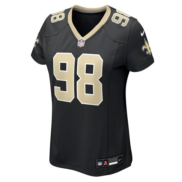 Jonathan Bullard New Orleans Saints Nike Women's Team Game Jersey -  Black