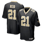 Justin Reid New Orleans Saints Nike Team Game Jersey -  Black