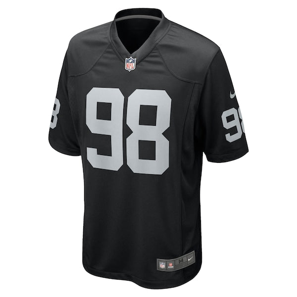 Maxx Crosby Las Vegas Raiders Nike Game Jersey - Black