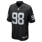 Maxx Crosby Las Vegas Raiders Nike Game Jersey - Black