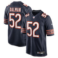 Drew Dalman Chicago Bears Nike Team Game Jersey -  Navy
