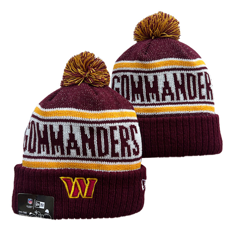 WASHINGTON COMMANDERS KNIT HAT